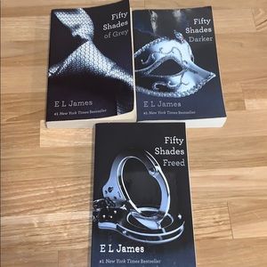 The 50 shades of grey all three books